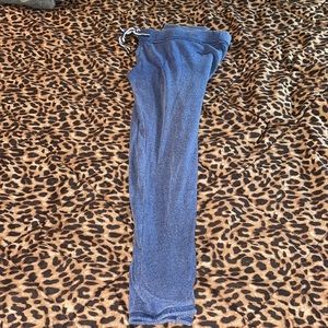 Navy blue pink Victoria’s Secret sweatpants